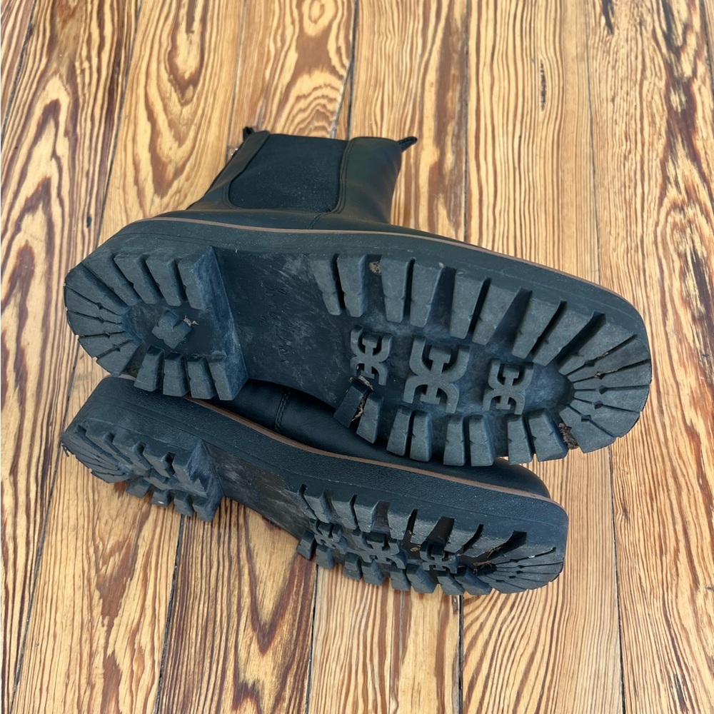 Sam Edelman Laguna Black Leather Weatherproof Chelsea Boot 7.5 - Picture 7 of 13